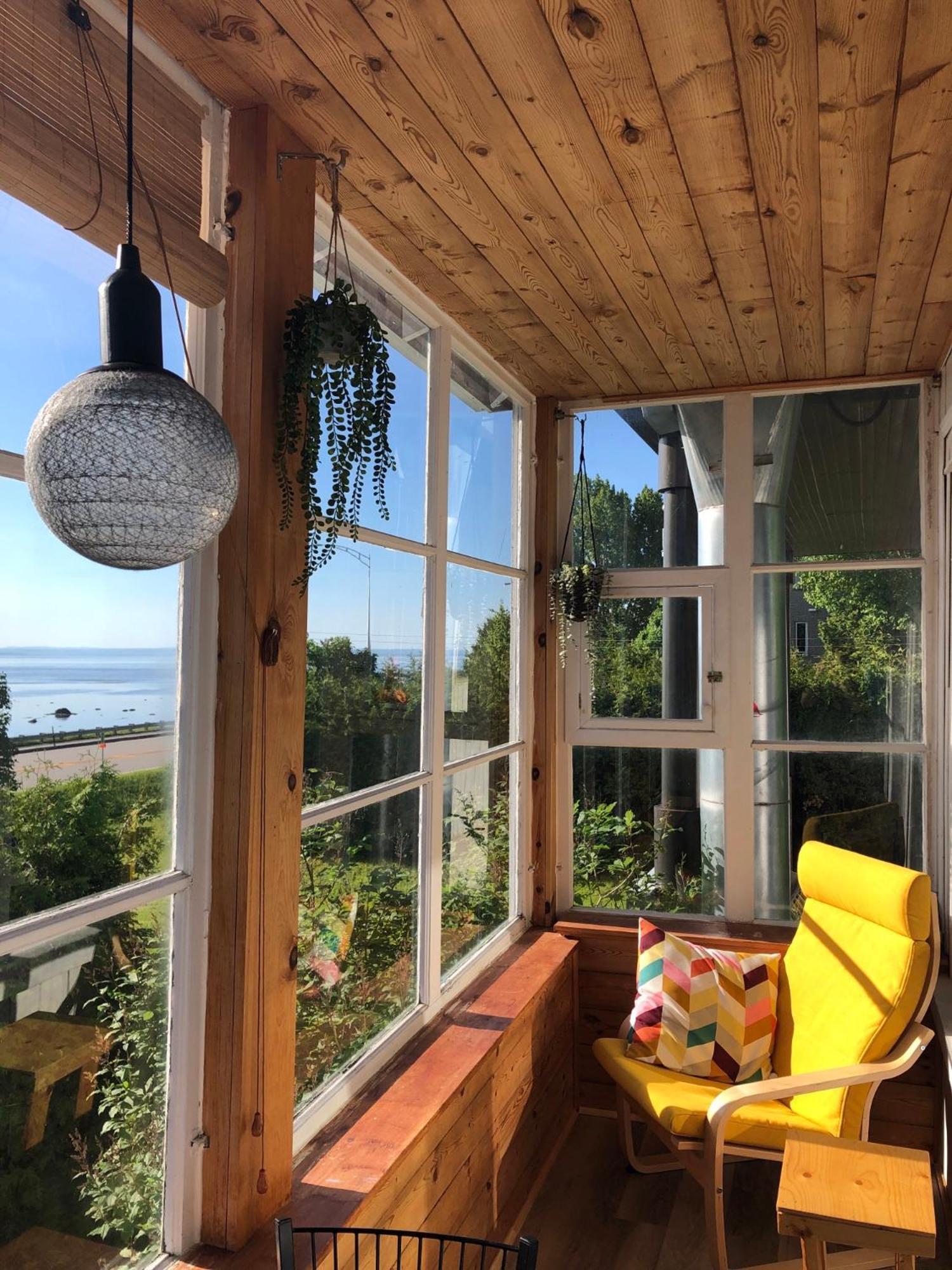 Les Pinsons Des Rives Acomodação com café da manhã La Malbaie Exterior foto
