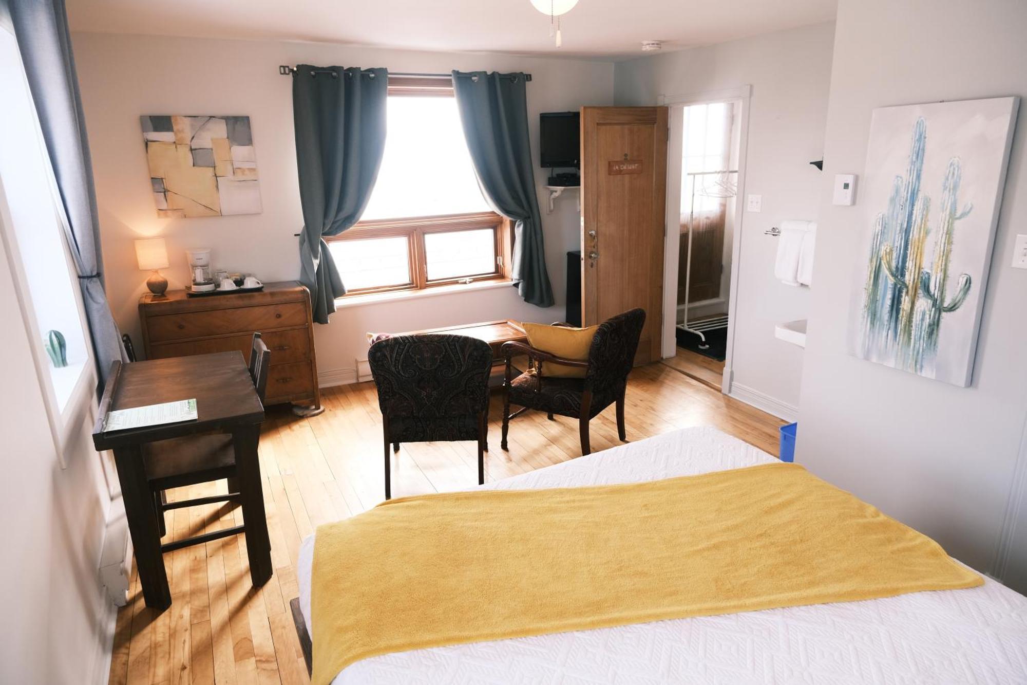 Les Pinsons Des Rives Acomodação com café da manhã La Malbaie Quarto foto